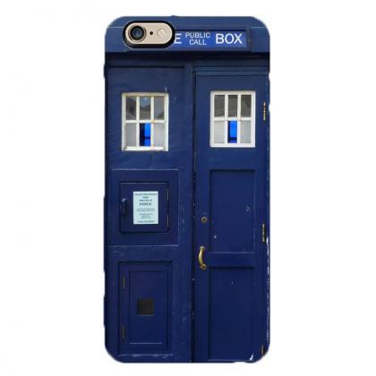 British Blue Police Public Box Iphone..